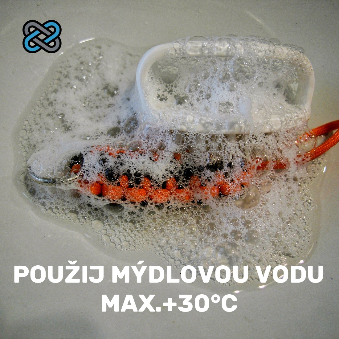 údržba paracordu mýdlová voda